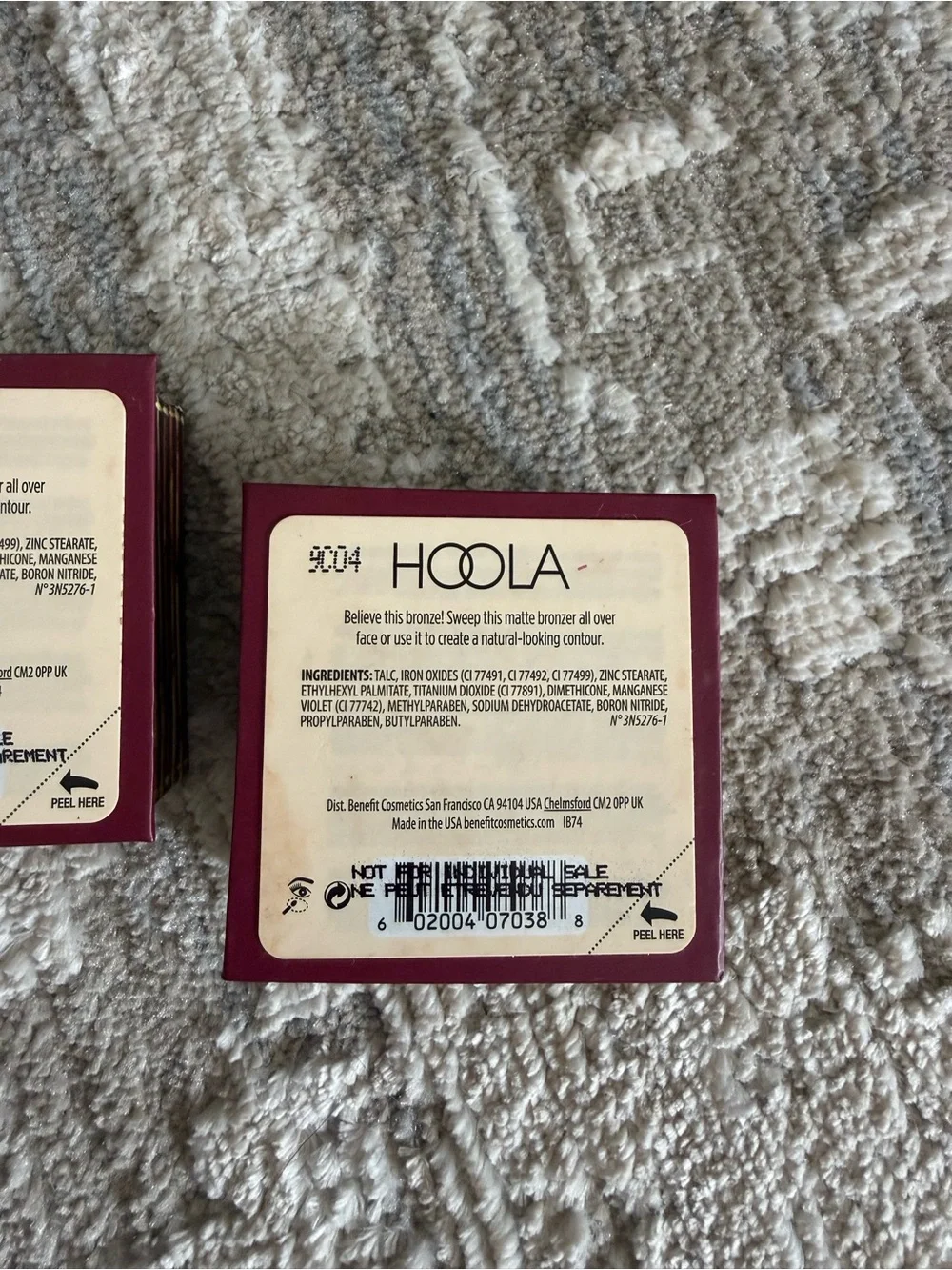 Benefit Hoola Bronzer Packs bundle of 2